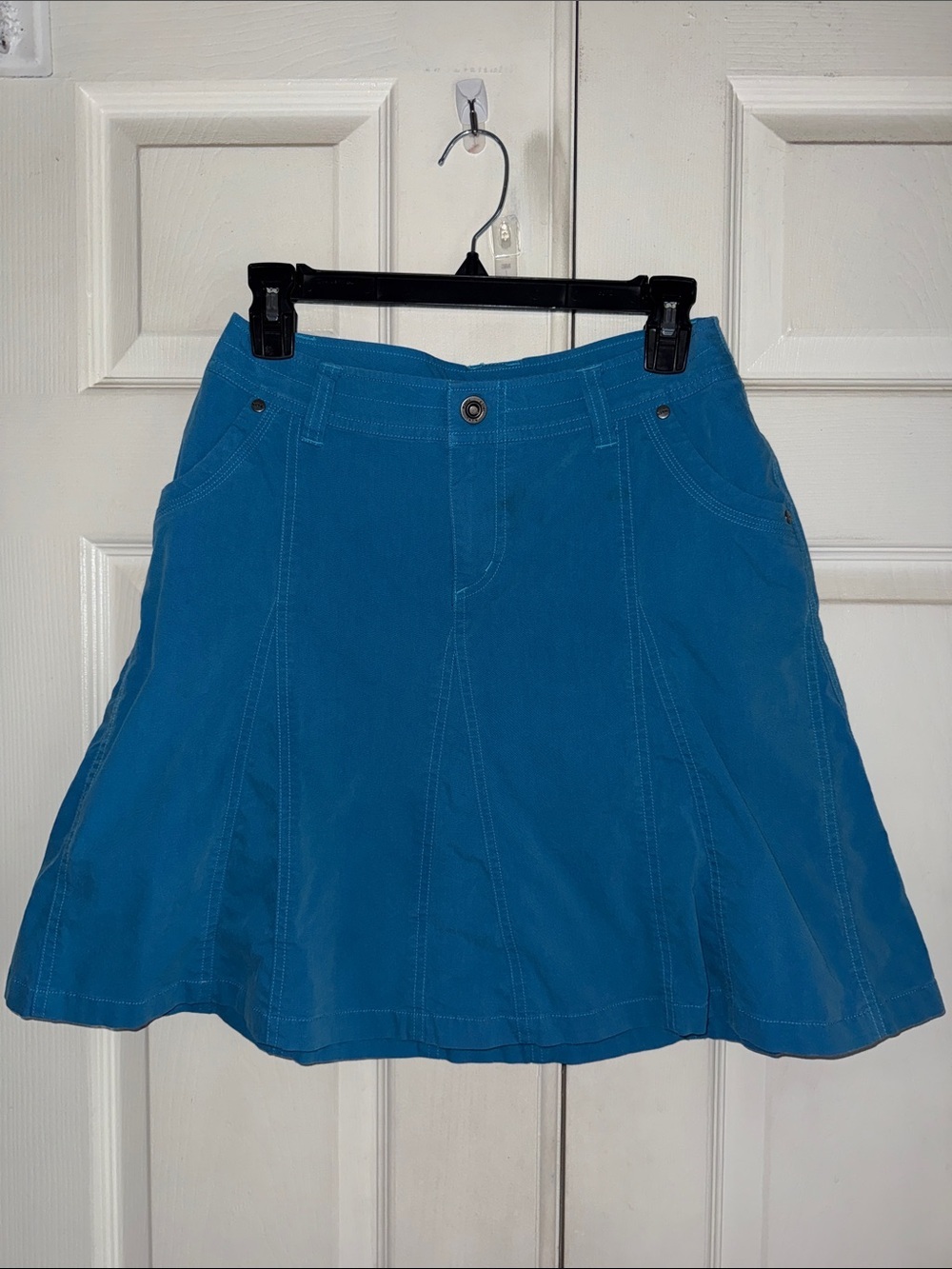 Kuhl Vintage Patina Dye Turquoise Hiking/Outdoor Skirt